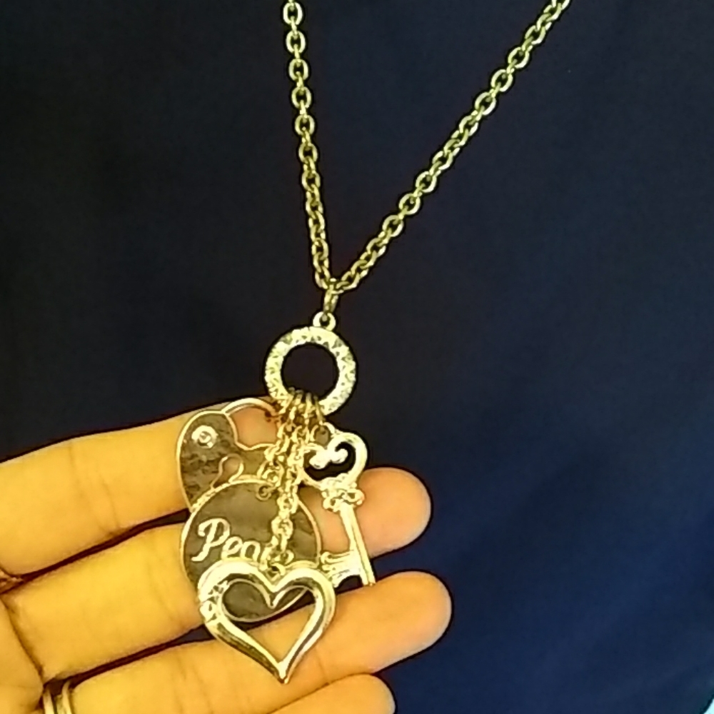 Silver Charm Necklace